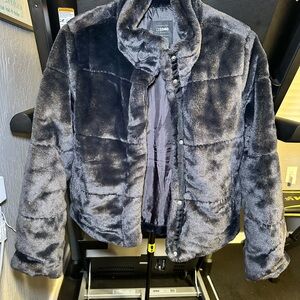 Ci Sono Black Outerwear Collection Jacket